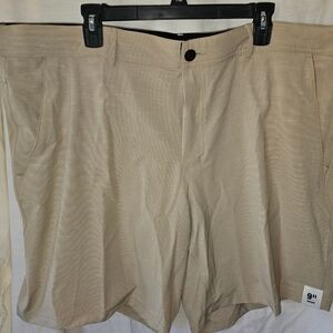 George Brand Big Men's Khaki Shorts